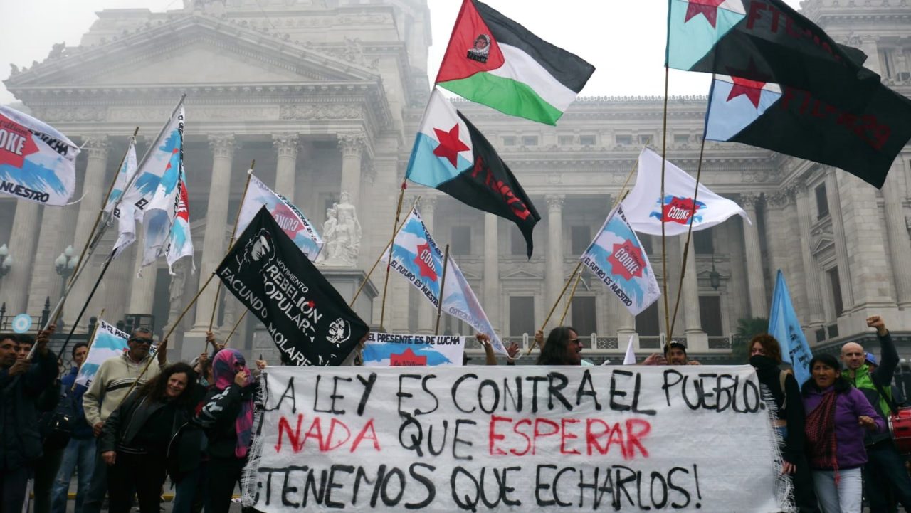 ARGENTINA: contra a repressão e a lei de mega-ajuste de Milei!